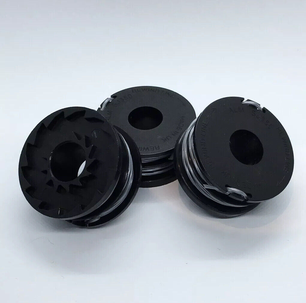 Spares2go Doppelschnurspule – 3 Stück, Passend Für Spear & Jackson S3525ET Rasentrimmer