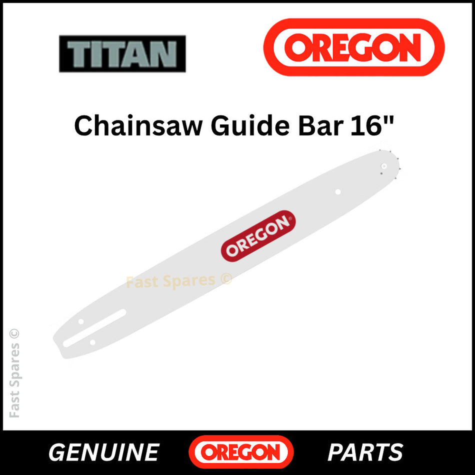 Titan Screwfix TTL759CHN Chainsaw OREGON Guide Bar 40cm (16")  FAST POST