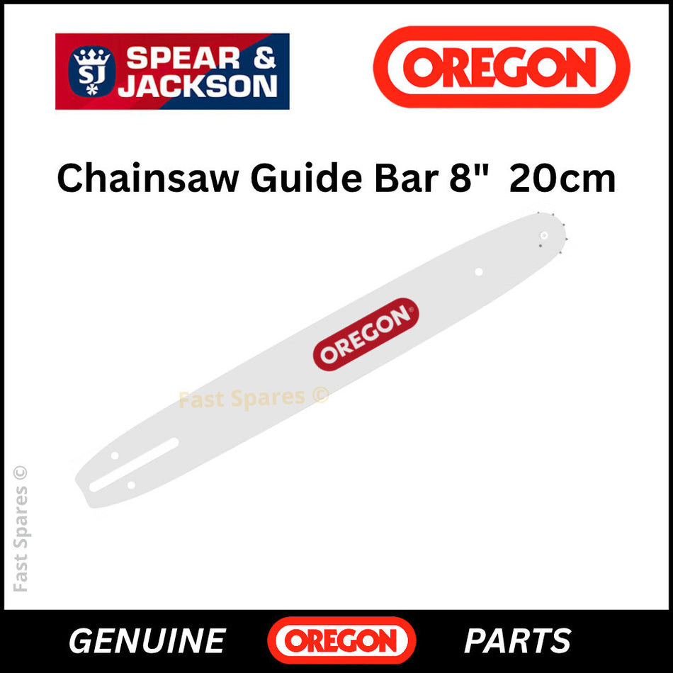 Spear & Jackson YT4348  Pole Saw Genuine OREGON Guide Bar 20cm 8" FAST POST