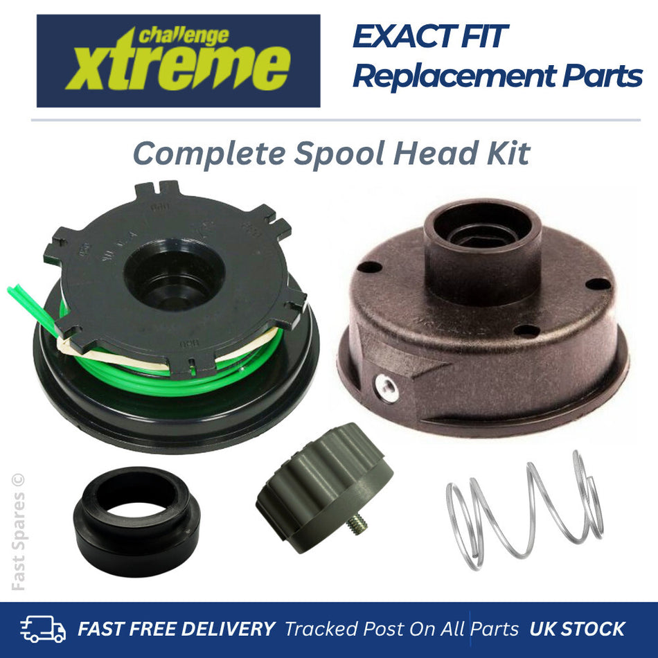 Challenge Xtreme CX-PT 2538 CX PT2538 Complete Spool Head Kit Strimmer FAST POST