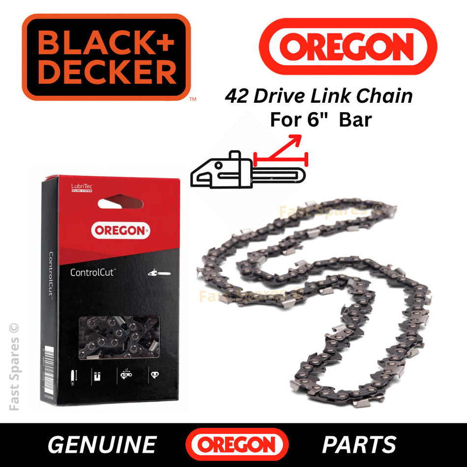 Black & Decker Alligator GK1050 Replacement OREGON Chain 42 D/Links FAST POST