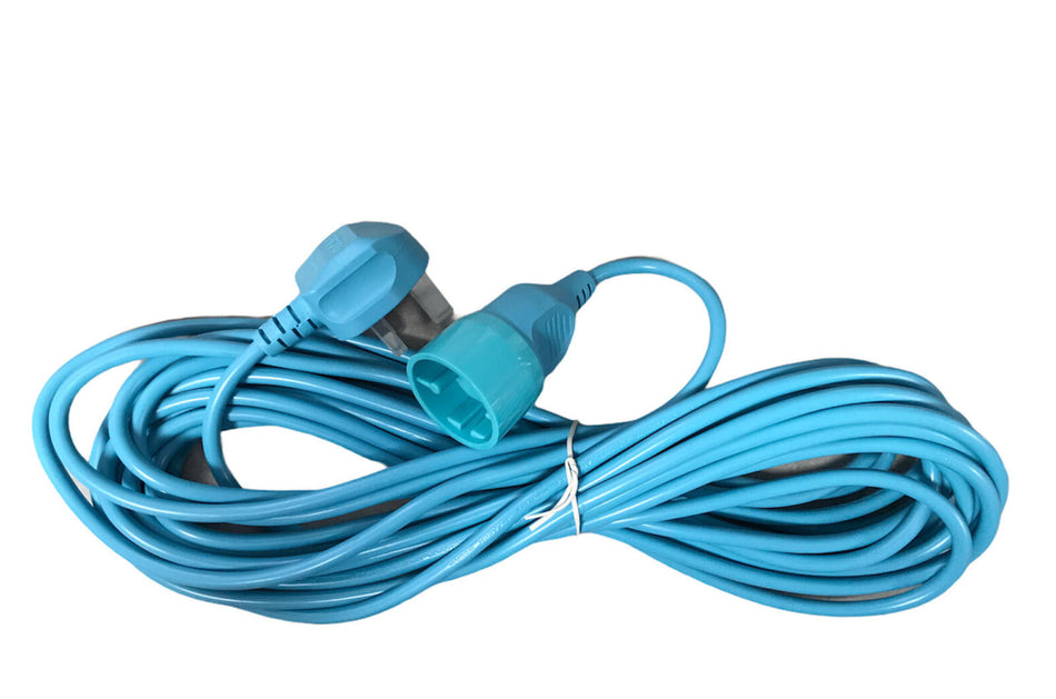 McGregor M3E123RA  Lawnmower NEW Mains Power Lead Cable 10 Meter Blue or Red