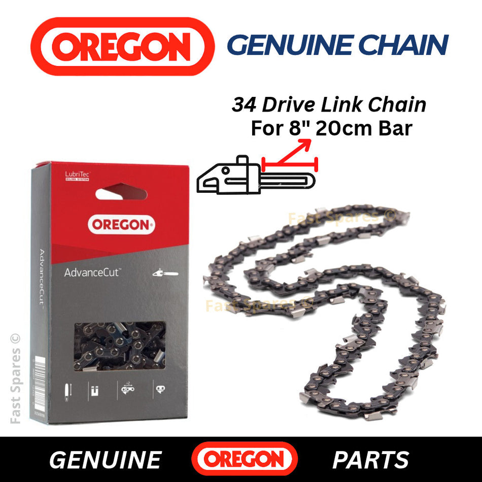 OREGON PS250  Genuine OREGON Pole Saw Chainsaw Chain 34 Drive Links FAST POST