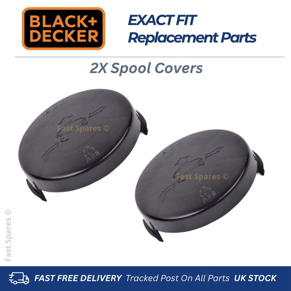 Black + Decker Spool Cover Cap Fits GL575, GL575C, GL595 Models FAST POST x2