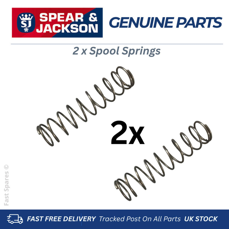 SPEAR & JACKSON GT300 GT350 Strimmer Spool Spring  GENUINE Part FAST POST x 2