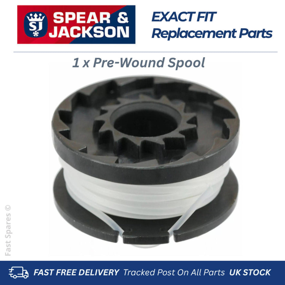 Spear & Jackson  NOF-GT-250/18-D Spool & Line For Strimmer Trimmer FAST POST