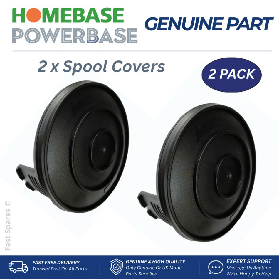 Homebase Powerbase GT3011A Spool Cover Cap Strimmer Trimmer Genuine FAST POST x2