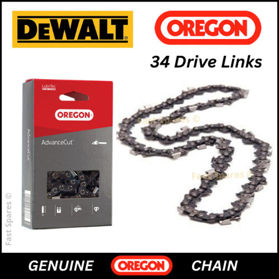 De WALT  DCMPS520  DT20693-QZ  Genuine OREGON Chainsaw Chain 34 Drive Links