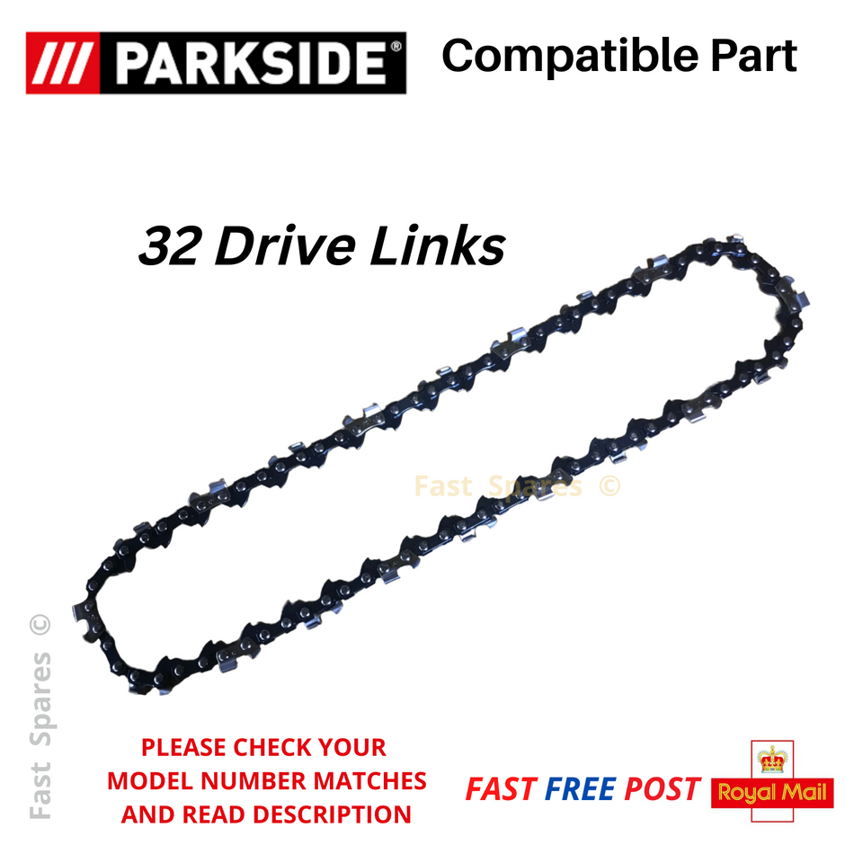 Parkside PGHSA Chainsaw Chain 32 Drive links