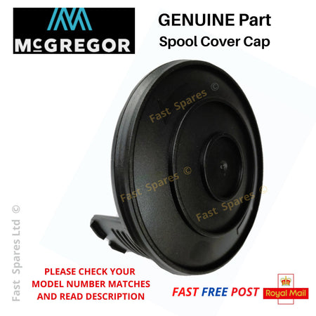   GENUINE Strimmer / Trimmer Spool Cover Cap for McGregor MCEGT4530