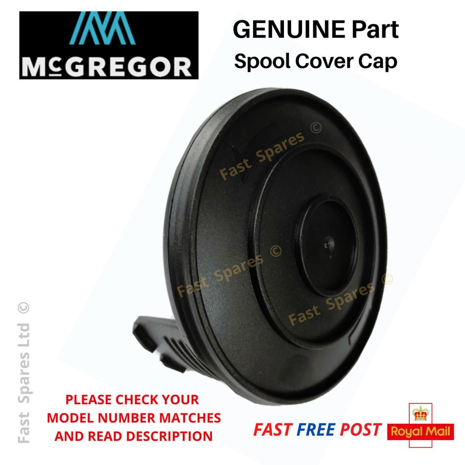   GENUINE Strimmer / Trimmer Spool Cover Cap for McGregor MCEGT4530