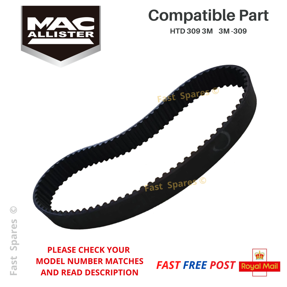 HTD 3M - 309 Drive Belt