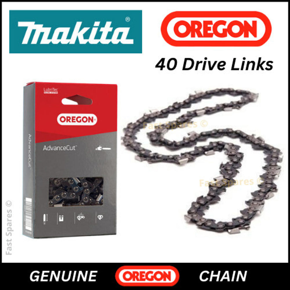 Makita DUC307ZX2 DUC302Z UC3010A - 191H01-8  GENUINE OREGON Chainsaw Chain