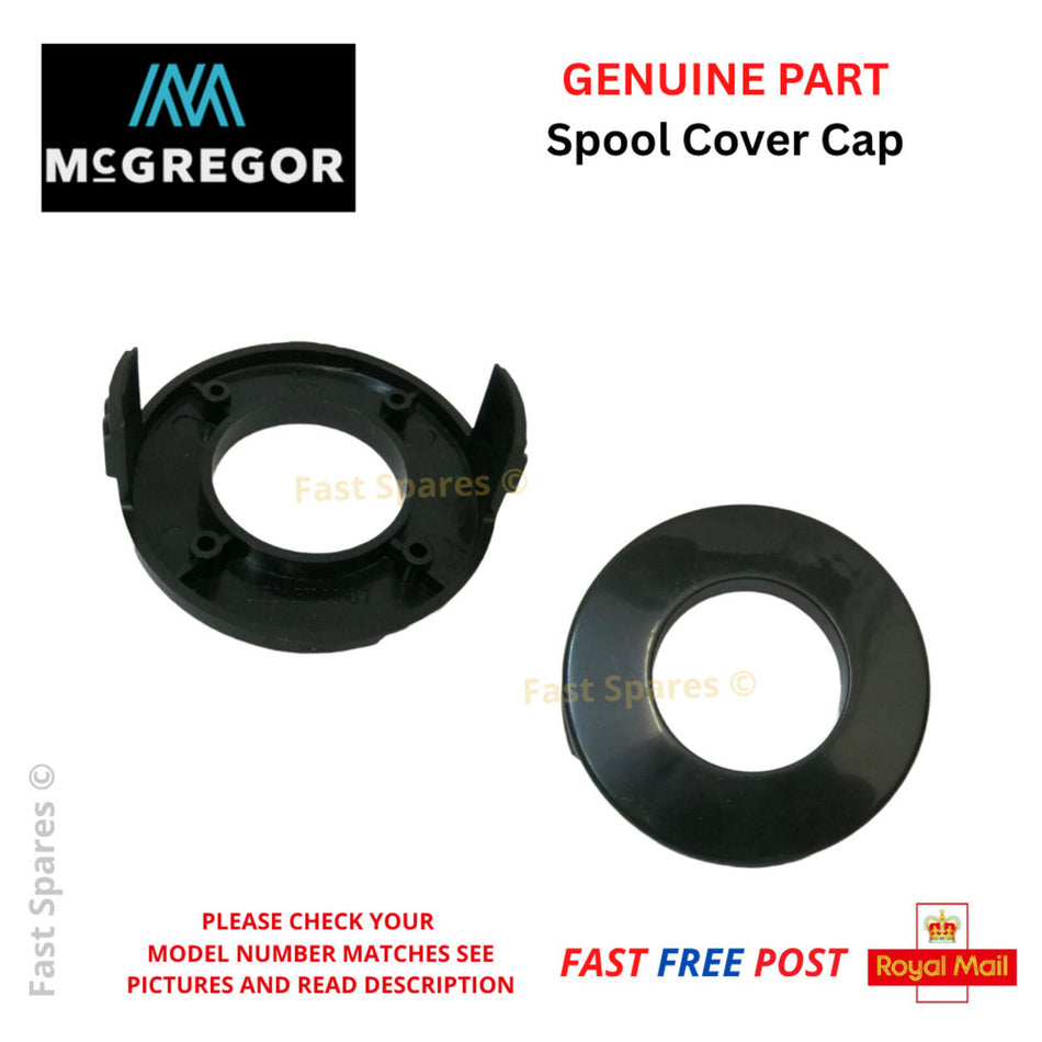 McGregor MCEGT3223  GENUINE Spool  Cover Cap For Strimmer Trimmer  FAST UK POST
