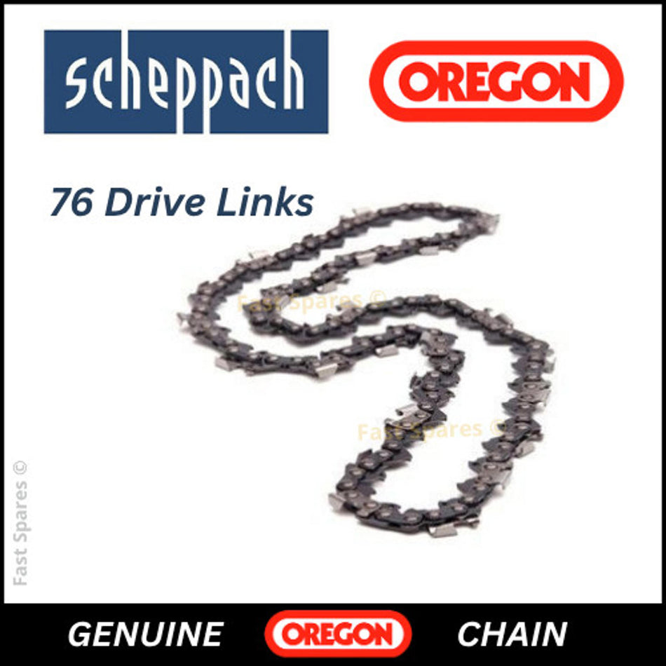 Scheppach FPCS - 5600 E1  Genuine OREGON Chainsaw Chain 76 Drive Links FAST POST