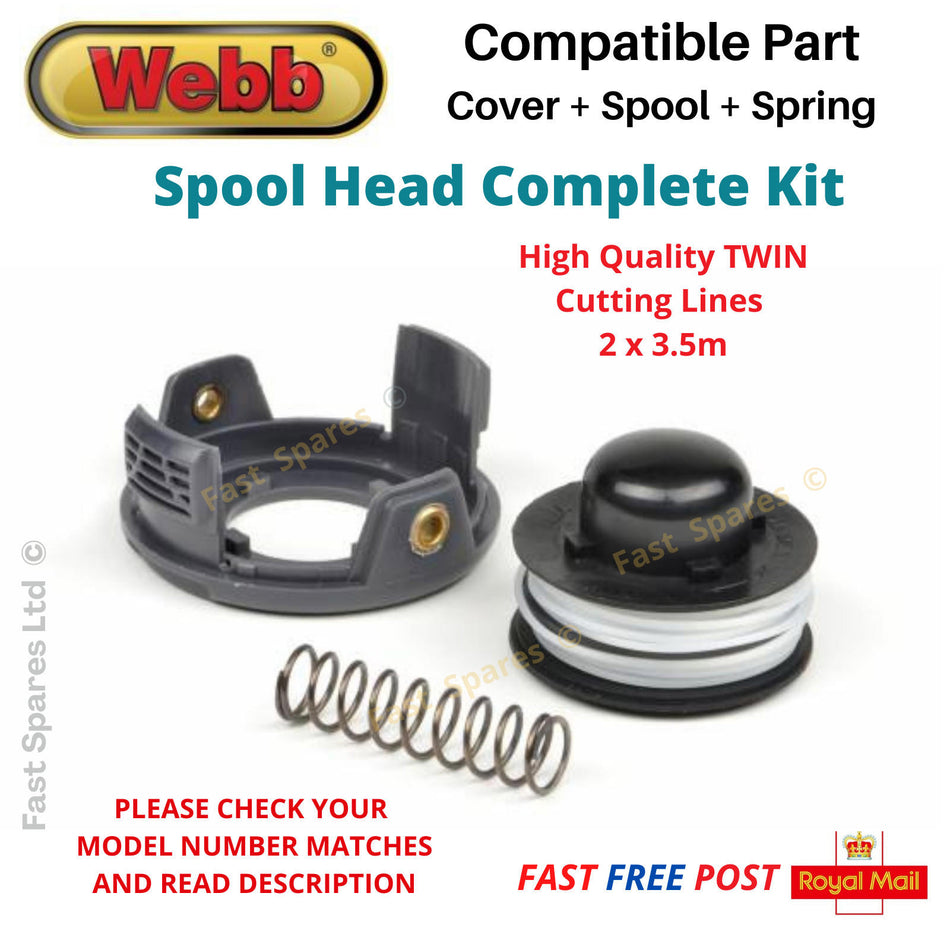 WEBB WEHELT250 Spool + Cover + Spring&nbsp; Complete Spool Head Kit