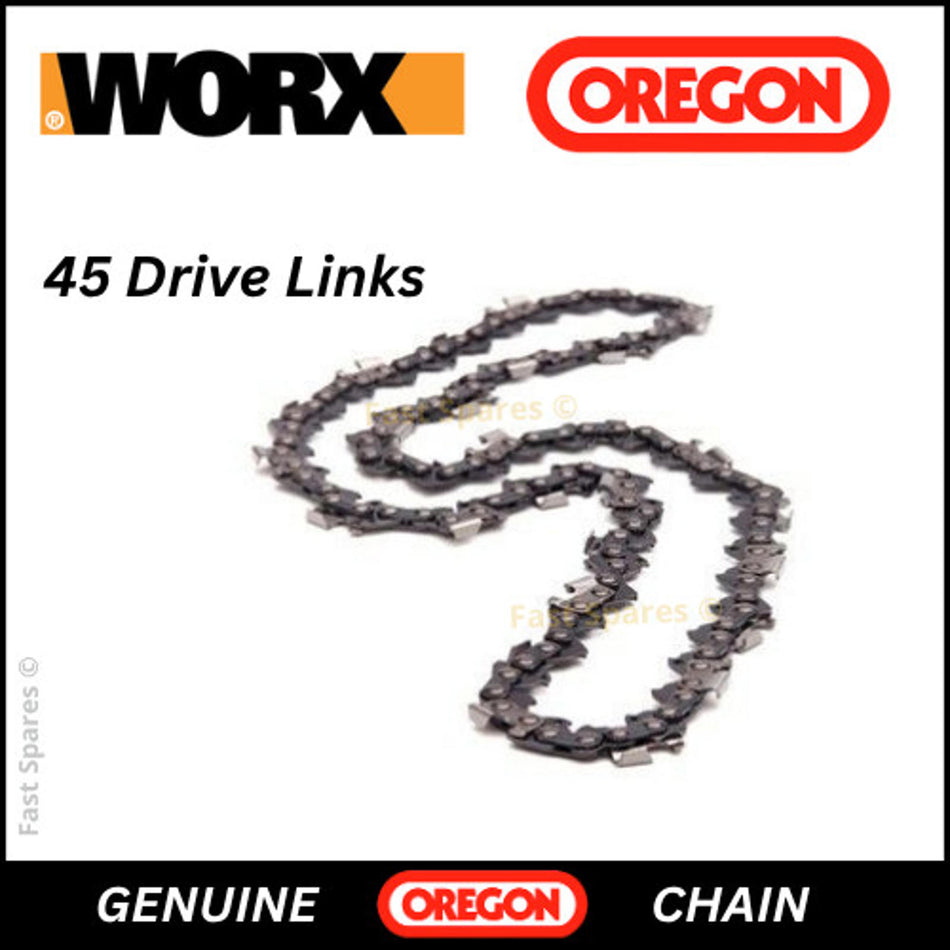 WORX  WG368E.9 WG368E Replacement OREGON Chainsaw Chain 45 Drive Links FAST POST