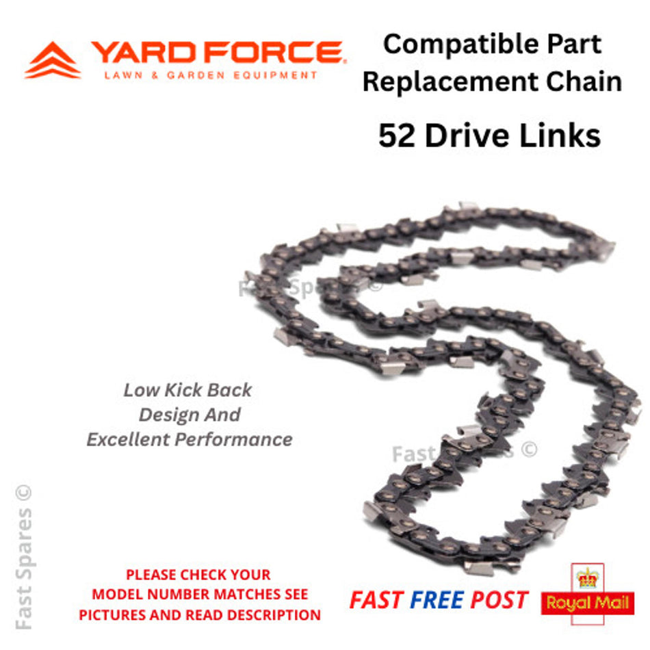 Yard Force LS G35  M0L-SP03-40  Chain 52 Drive  Links  FAST POST
