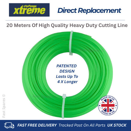CHALLENGE XTREME SGT26 SGT30 SGT34N Spool Re-Wind Line Heavy Duty 20m FAST POST