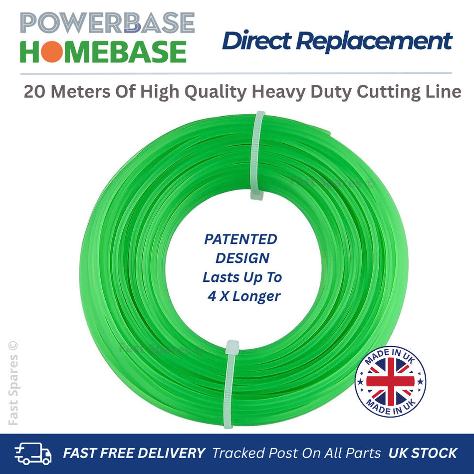 POWERBASE GY2247 Spool Re-Wind Line Heavy Duty 20m FAST POST