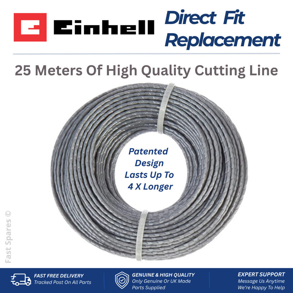 Einhell GC-ET 3023  High Quality Strimmer Trimmer Line 25m x 1.5mm FAST POST