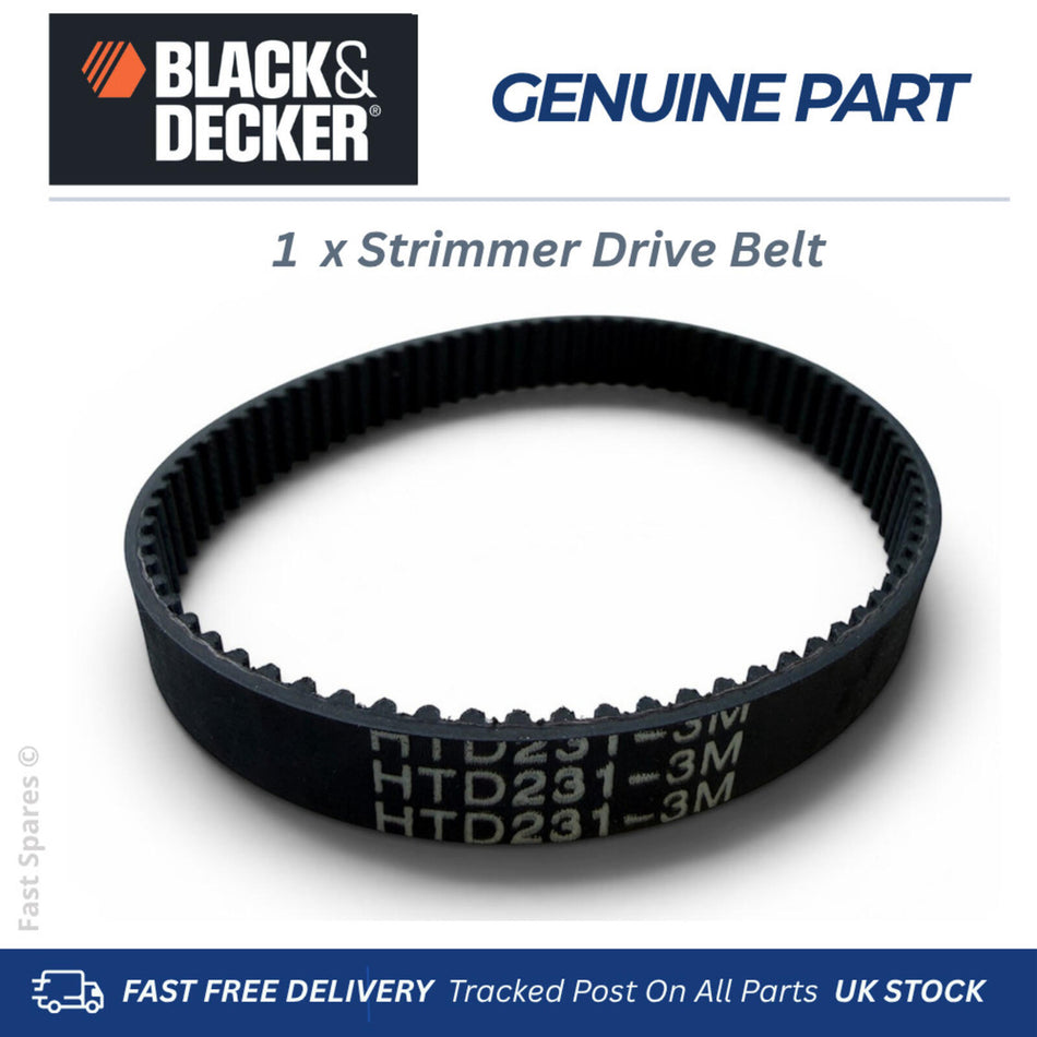 Black And Decker 90552006 Strimmer Belt Fits GL741 GL720 GL701 GL716 FAST POST