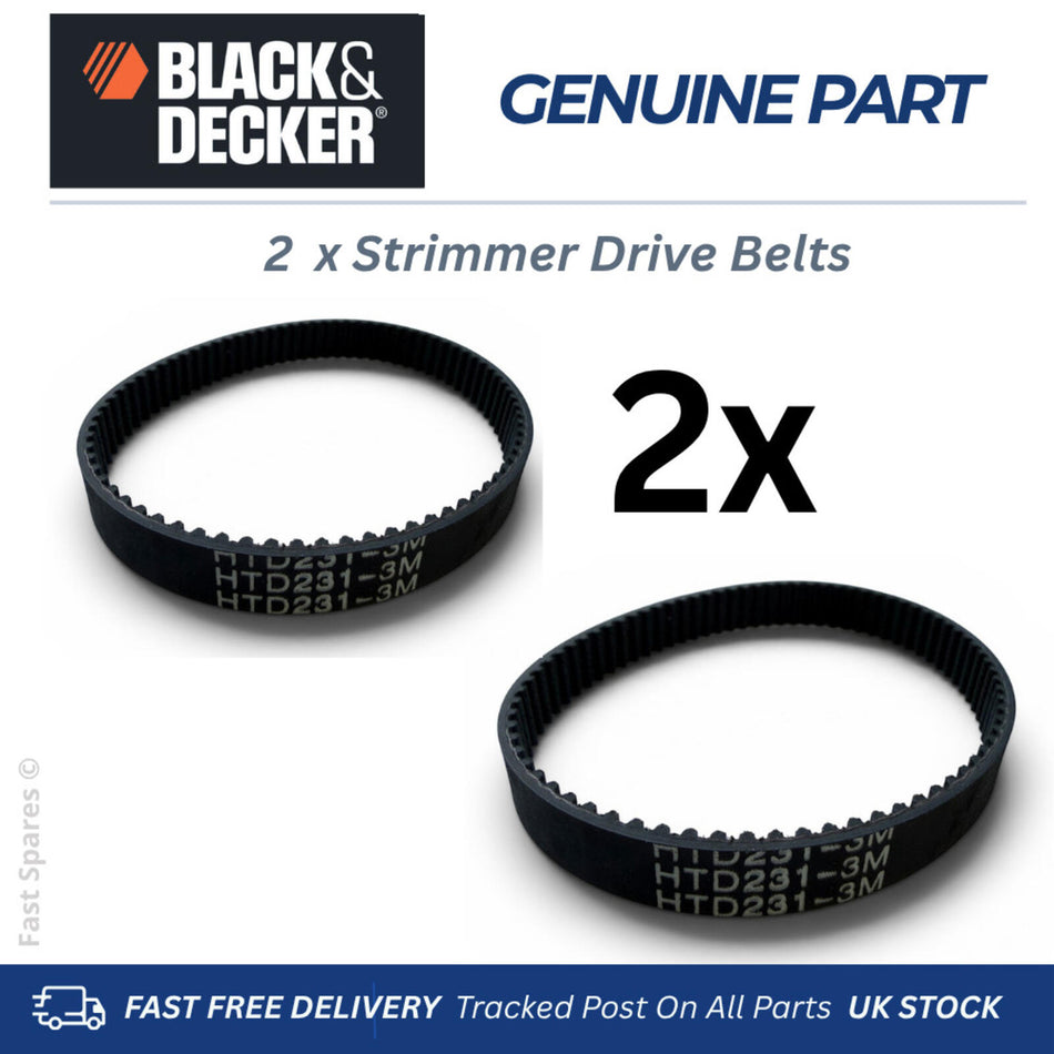 Black And Decker 90552006 Strimmer Belt Fits GL741 GL720 GL701 GL716 FAST POST