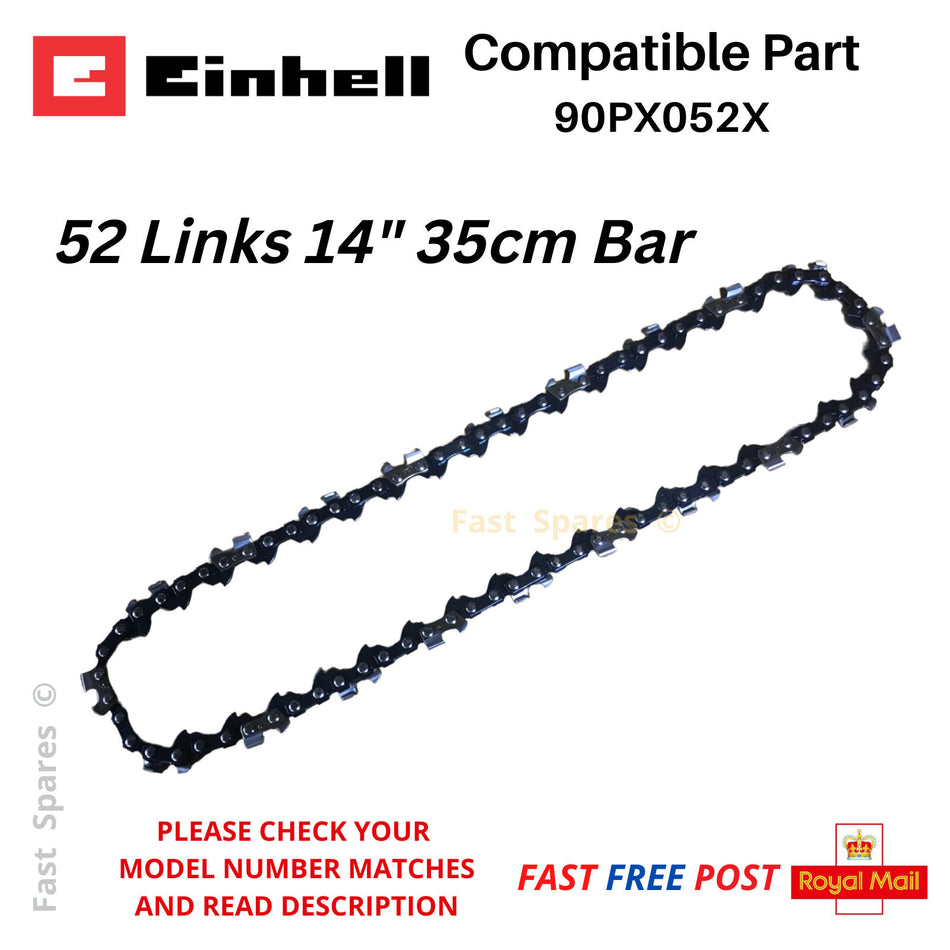 Einhell  GP-LC 36/35 Li  Replacement Chain 35cm 14" 52 Link FAST POST