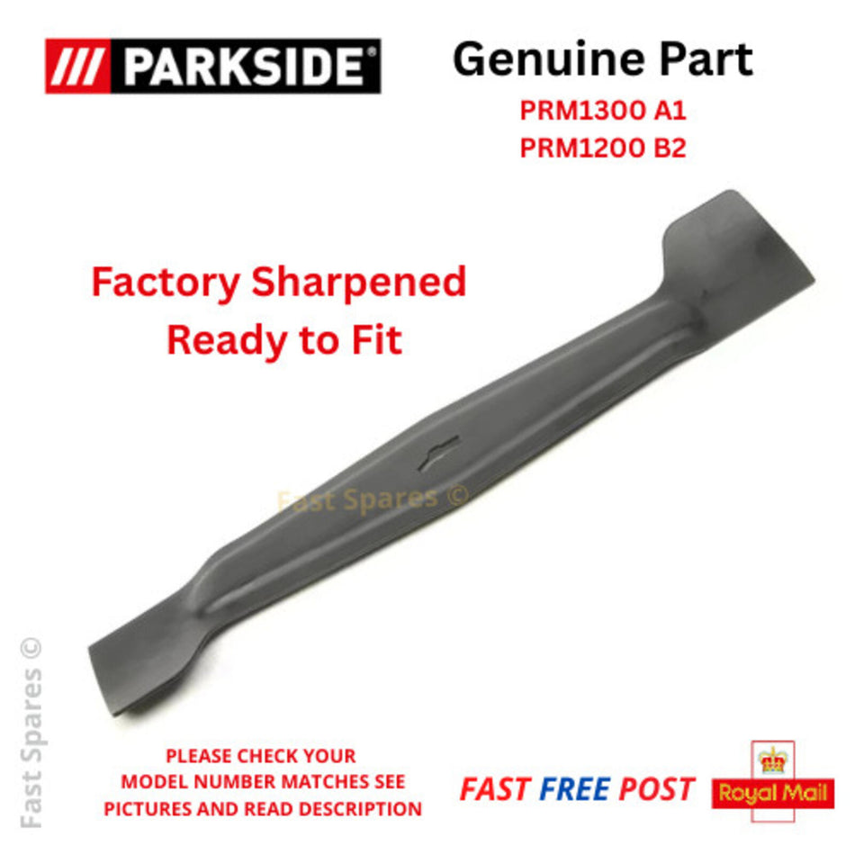 PARKSIDE PERM1200 A1 Lawnmower  32cm Metal Cutting Blade GENUINE PART FAST POST