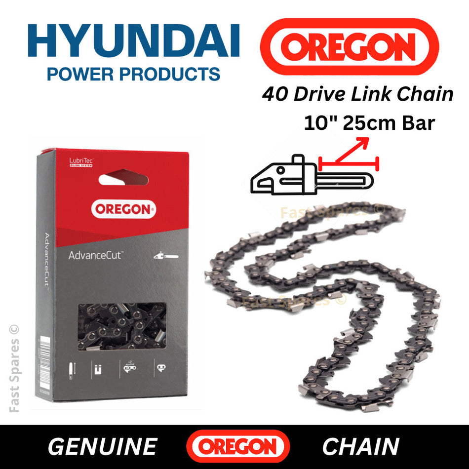 Hyundai HY2190 Chainsaw Chain GENUINE OREGON  40 Drive Links FAST POST