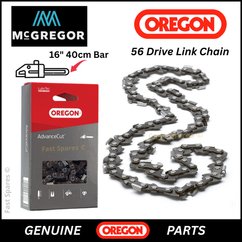 McGregor MCECS18 Genuine OREGON Replacement Chain 56 Drive Links  FAST POST