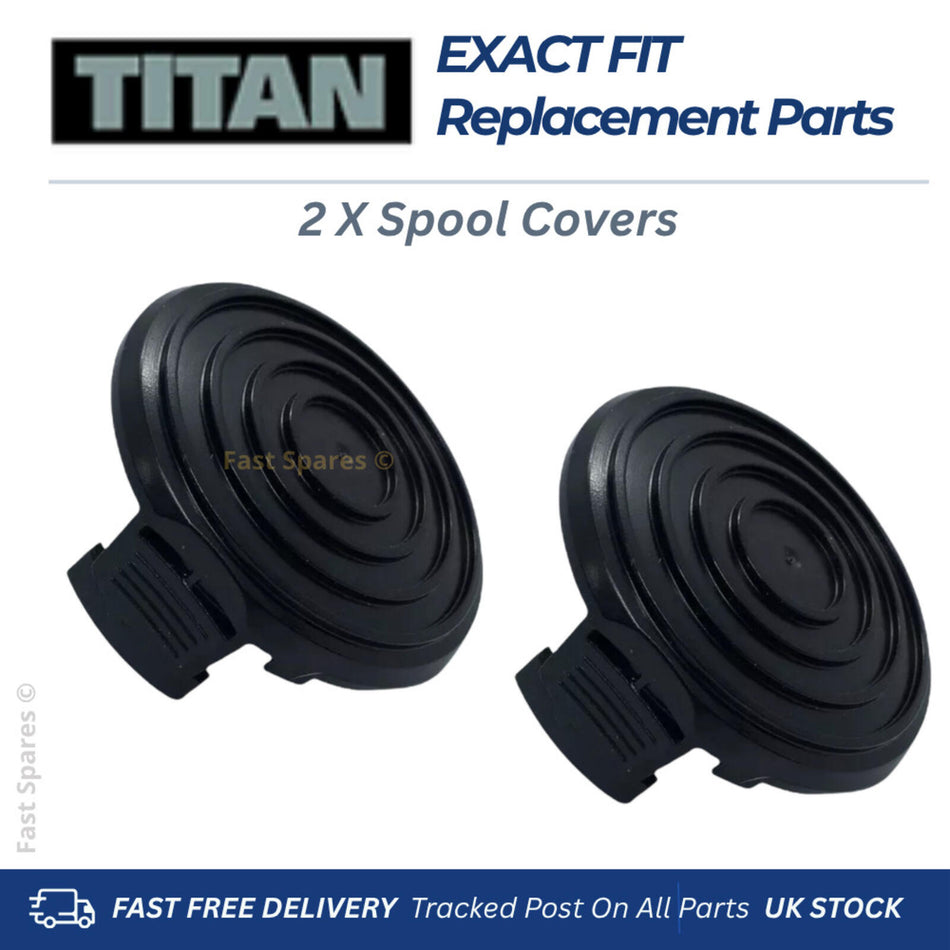 Spool Cover Cap Titan Screwfix TTB820GGT Grass Trimmer Strimmer FAST UK POST x2