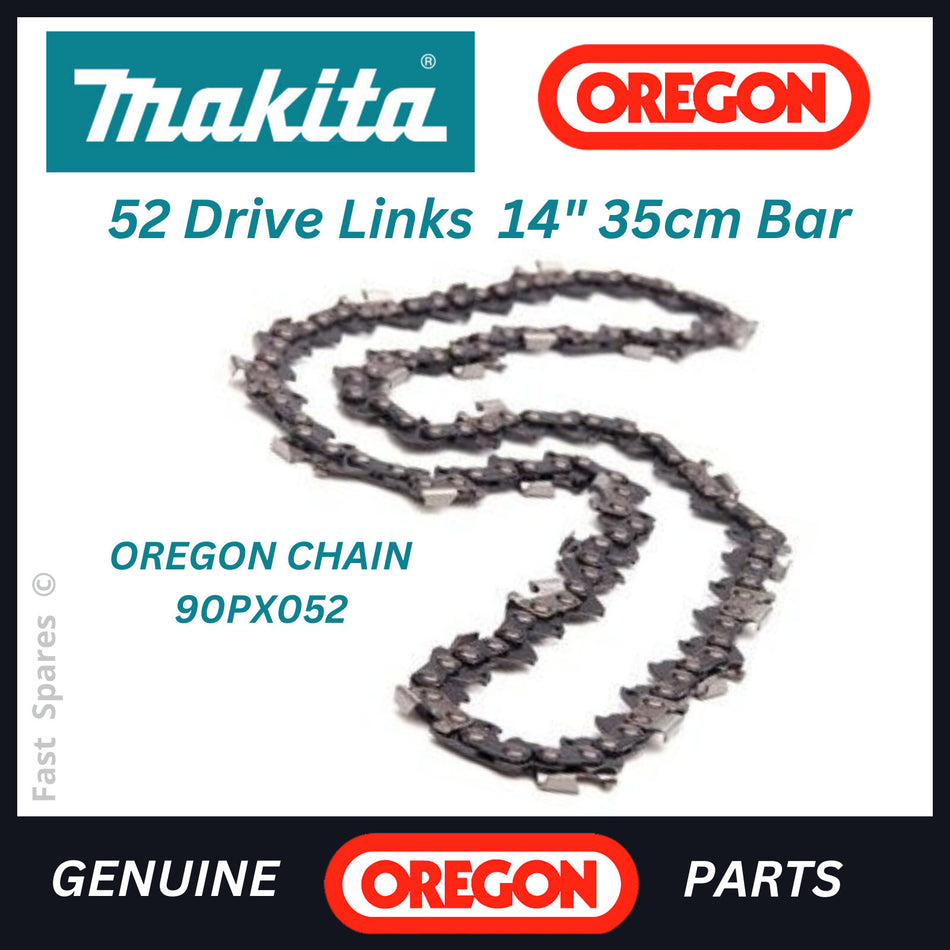 Makita UC3520A OREGON Chainsaw Chain 52 Drive Links 14 "35cm Guide Bar FAST POST