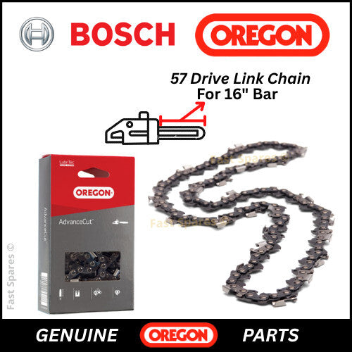 BOSCH AKE35B GENUINE Replacement Chain 40cm (16") Bar 57 D/Links FAST POST