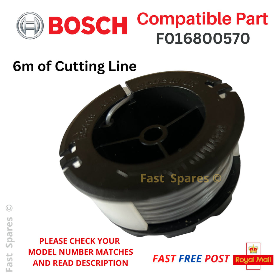 BOSCH Universal Grass Cut 18-26 Grass Trimmer Strimmer Spool & Line FAST POST