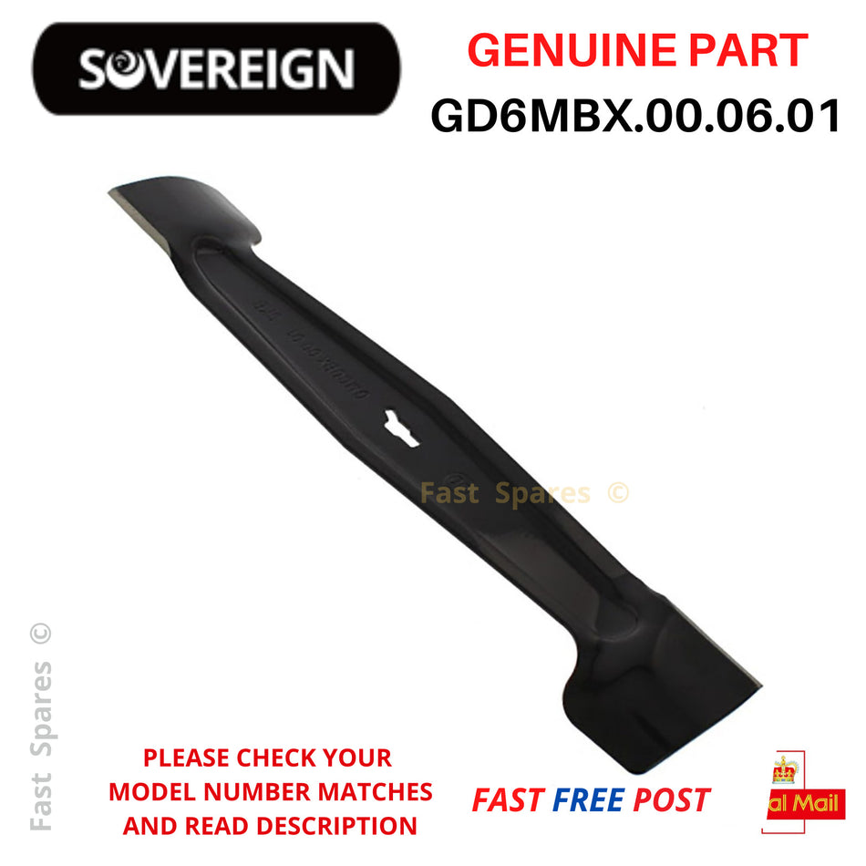 SOVEREIGN M4E1232C Lawnmower  32cm Metal Cutting Blade GENUINE FAST POST