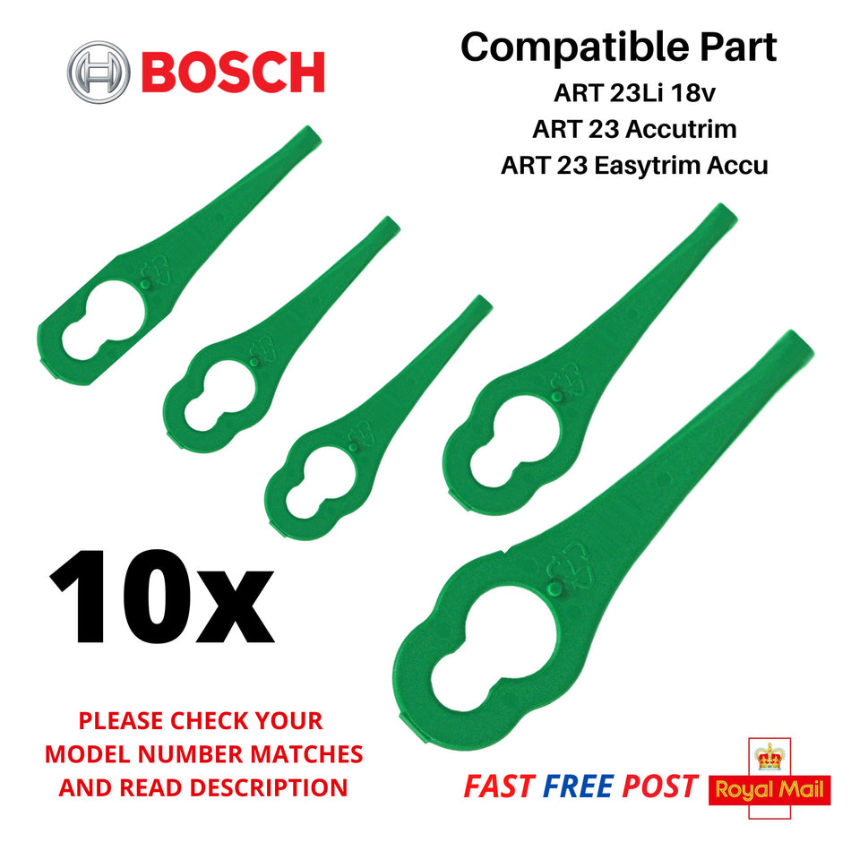 Bosch ART 23 Accutrim Cutting Blades for Strimmer Trimmer  FAST POST x 10