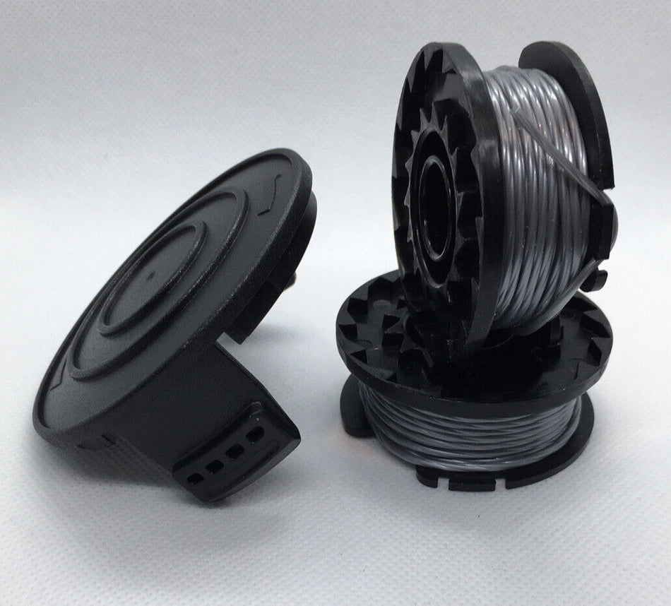 2 x Spool + Cover Cap For RYOBI P2006 Grass Trimmer Strimmer FAST POST