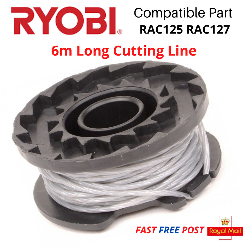 1 X Spool & Line for Ryobi 18 One + Strimmer / Trimmer RLT36C33 FAST POST