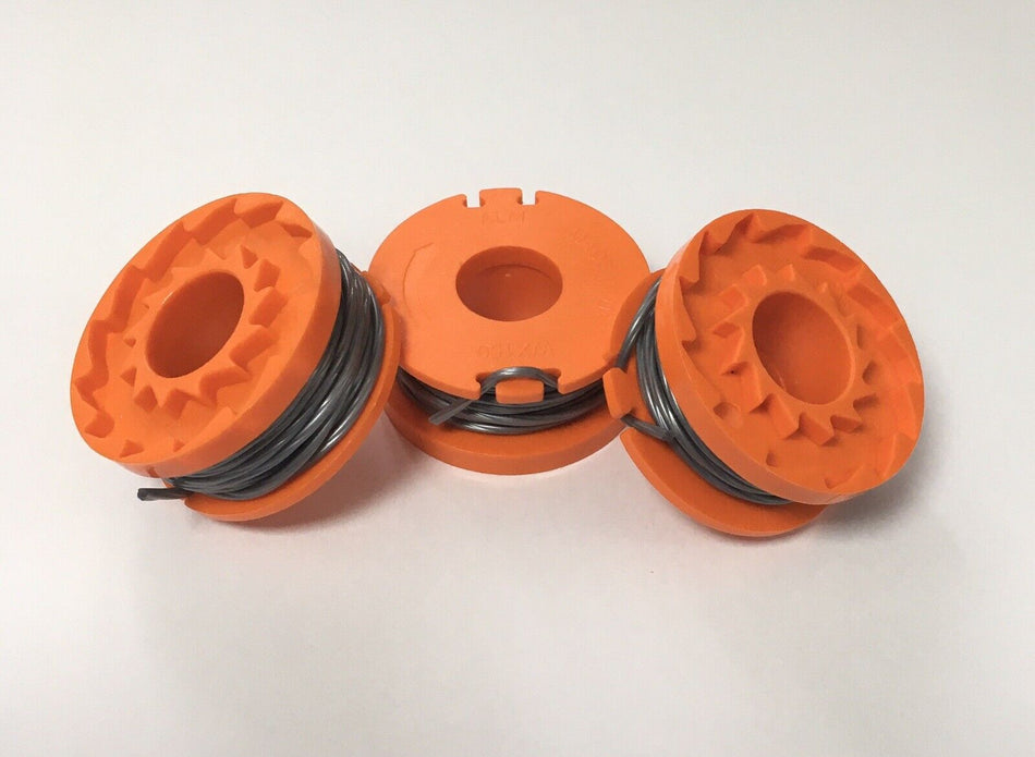 3 x Strimmer Trimmer Spool & Line for WORX WG160 WG160E Spare Part UK SELLER