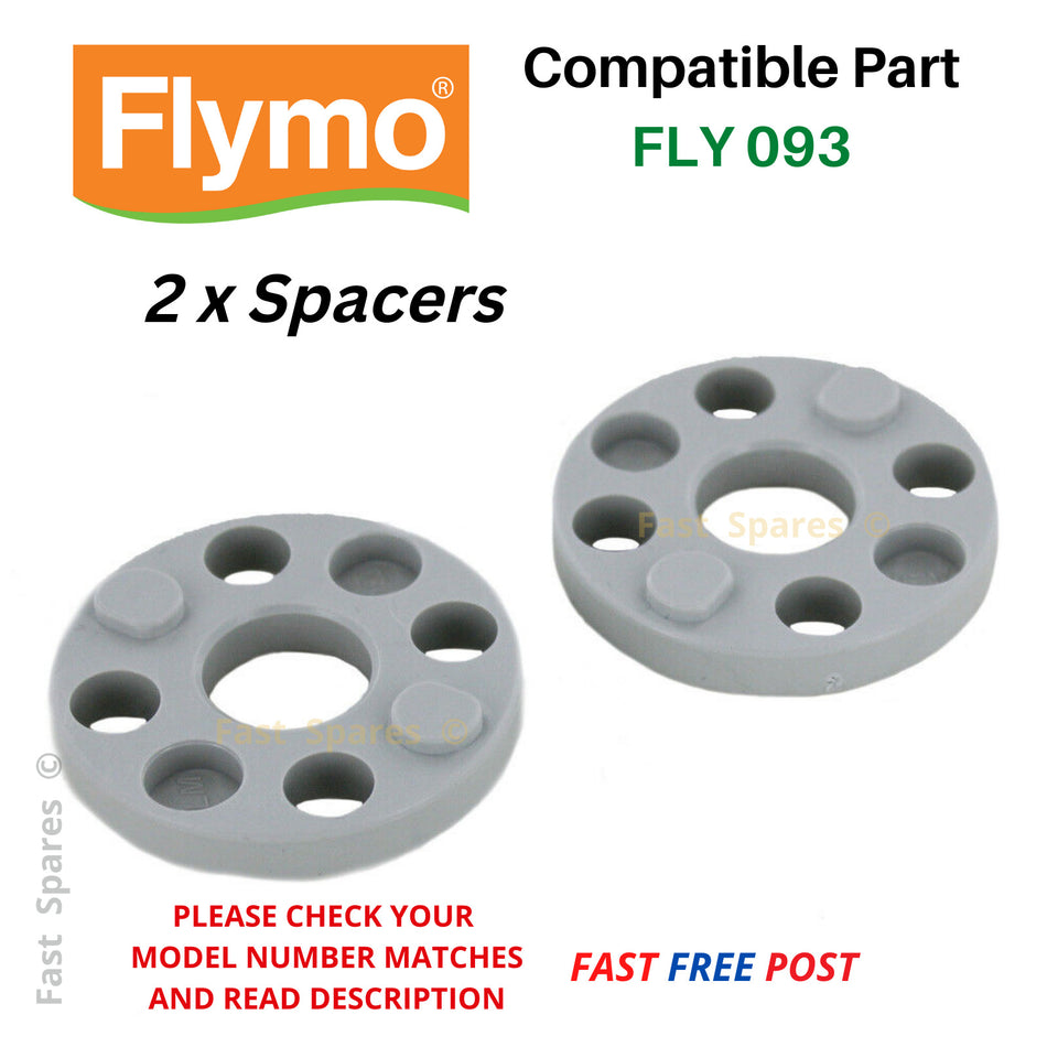 FLYMO EasiGlide Plus 330V  Lawnmower Blade Spacers Height Adjust  FAST POST x2