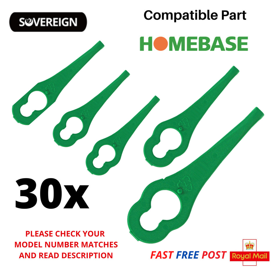 HOMEBASE Soverign ST05 Cutting Blades for 14.4v Battery Trimmer  FAST POST x 30