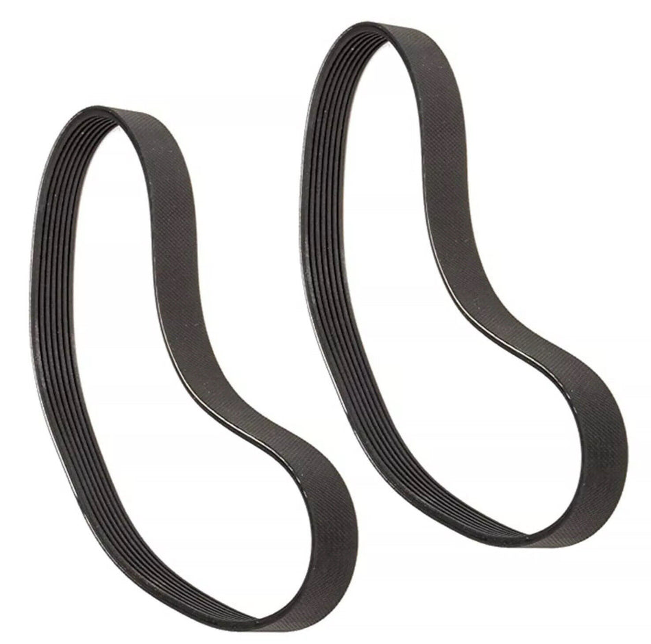 7 Rib Drive Belts - For QUALCAST Rotary Mowers Using Belt 7PJ490 FAST POST x2