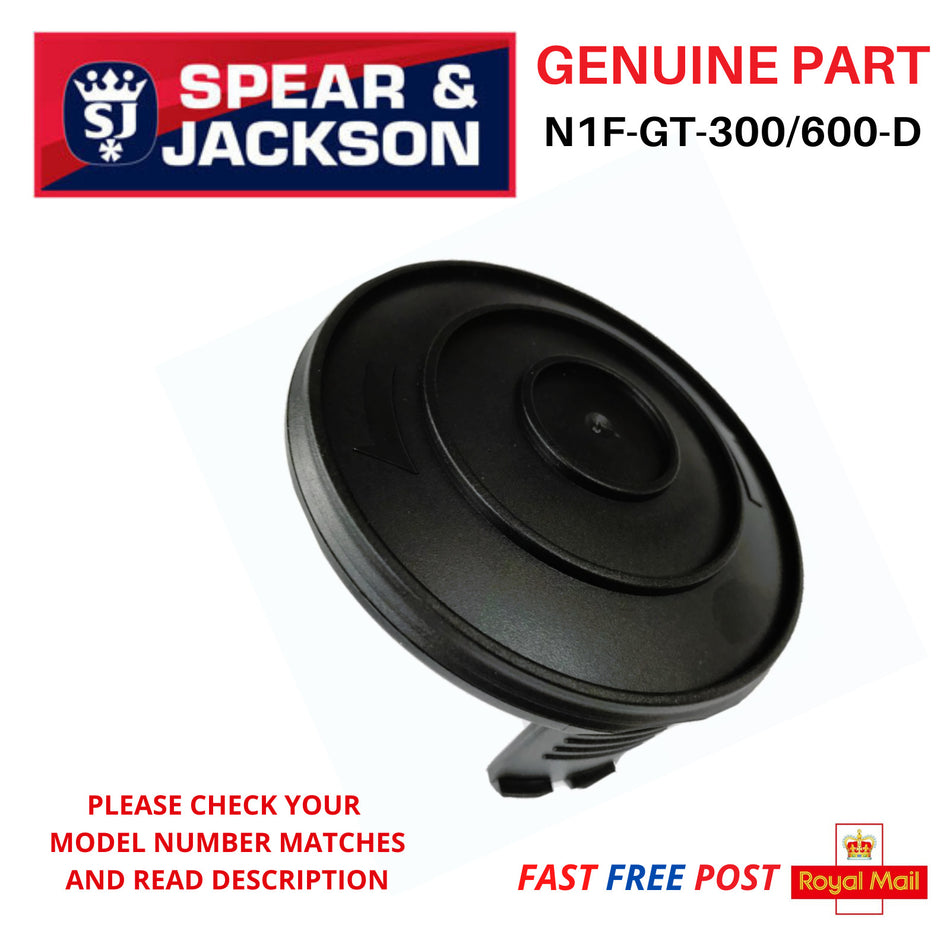 Spear & Jackson N1F-GT-300/600- D Spool Cover Cap FAST POST
