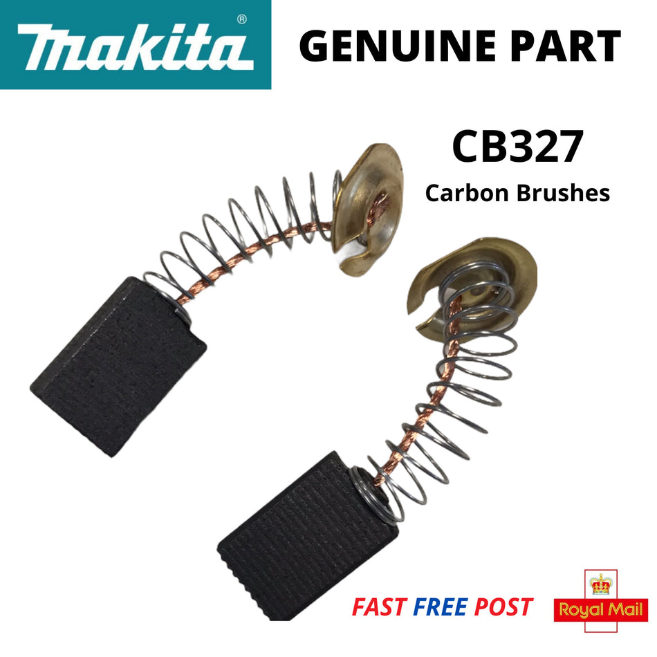 Makita CB327 Motor Carbon Brushes 194285-9 HM0860C HM1100C HR3000C HR4000C