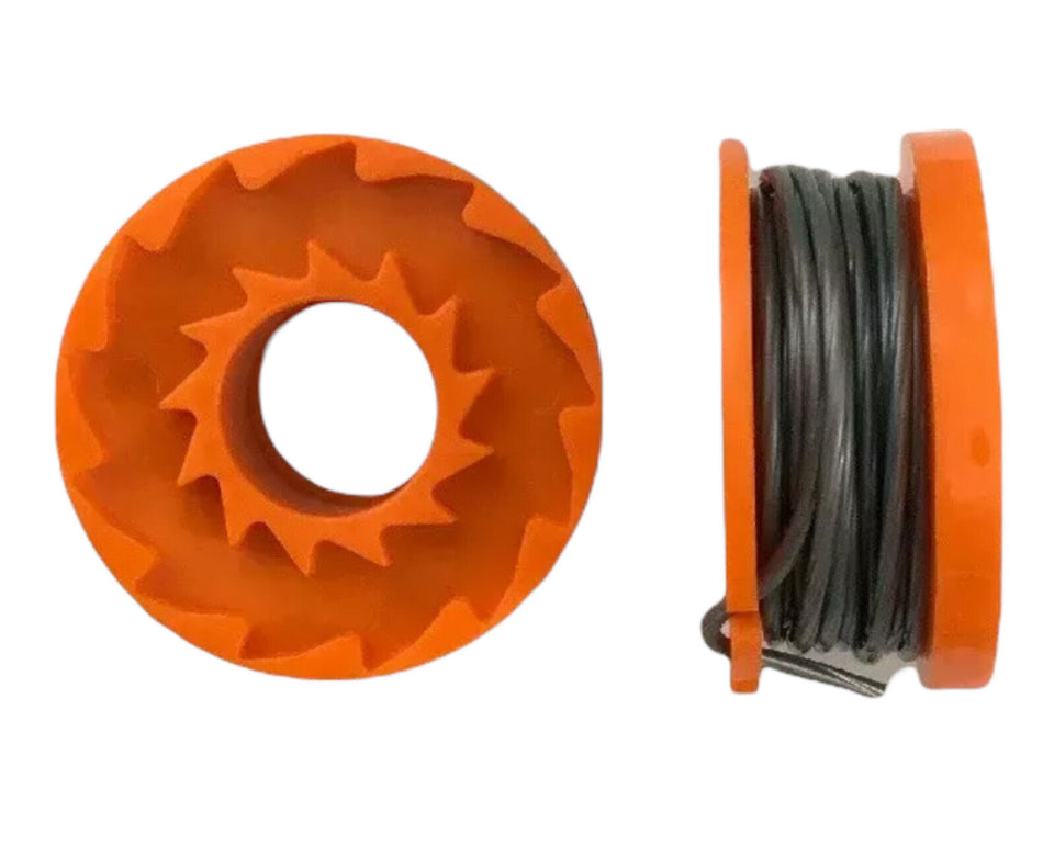 2 x WA0004 Spool & Line for WORX Trimmer Strimmer FAST POST