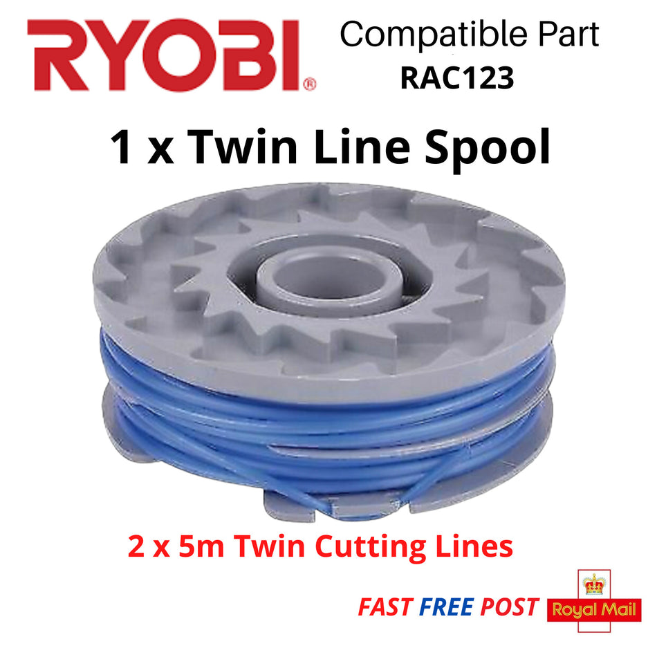 Spool & Line for RYOBI RLT6130 Strimmer Trimmer  FAST POST x1