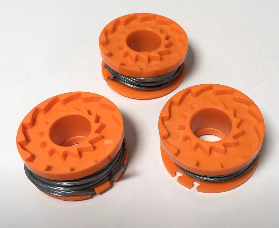 3 x Strimmer Trimmer Spool & Line for MacAllister MCT1825Li FAST POST
