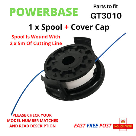 Powerbase GT3010 spool and Spool Cover Cap