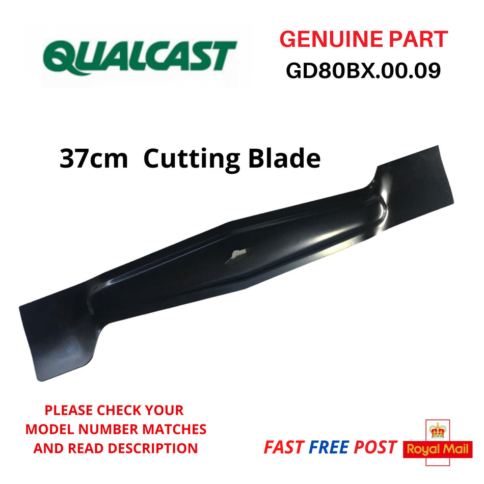 QUALCAST M2EB1537M RF Lawnmower 37cm Cutting Blade GD80BX.00.09 FAST POST